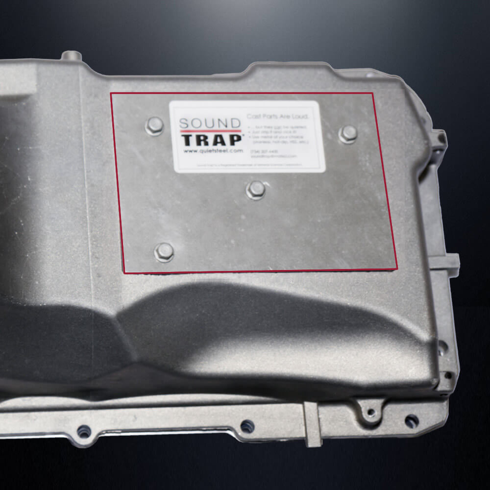 Sound Trap® Automotive Oil Pan Noise Vibration Harshness NVH Reduction